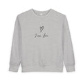 I am. love. Kids Crewneck