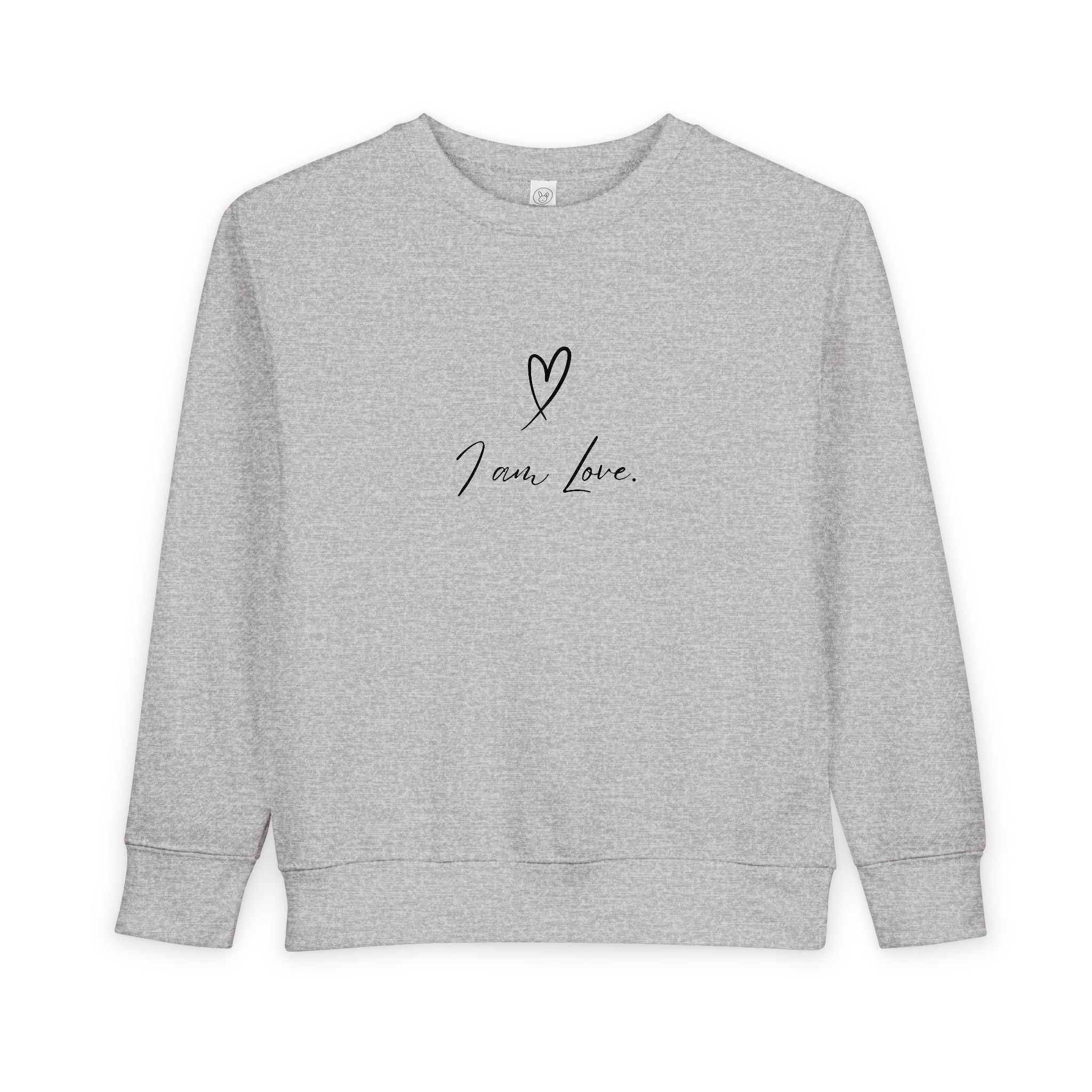 I am. love. Kids Crewneck