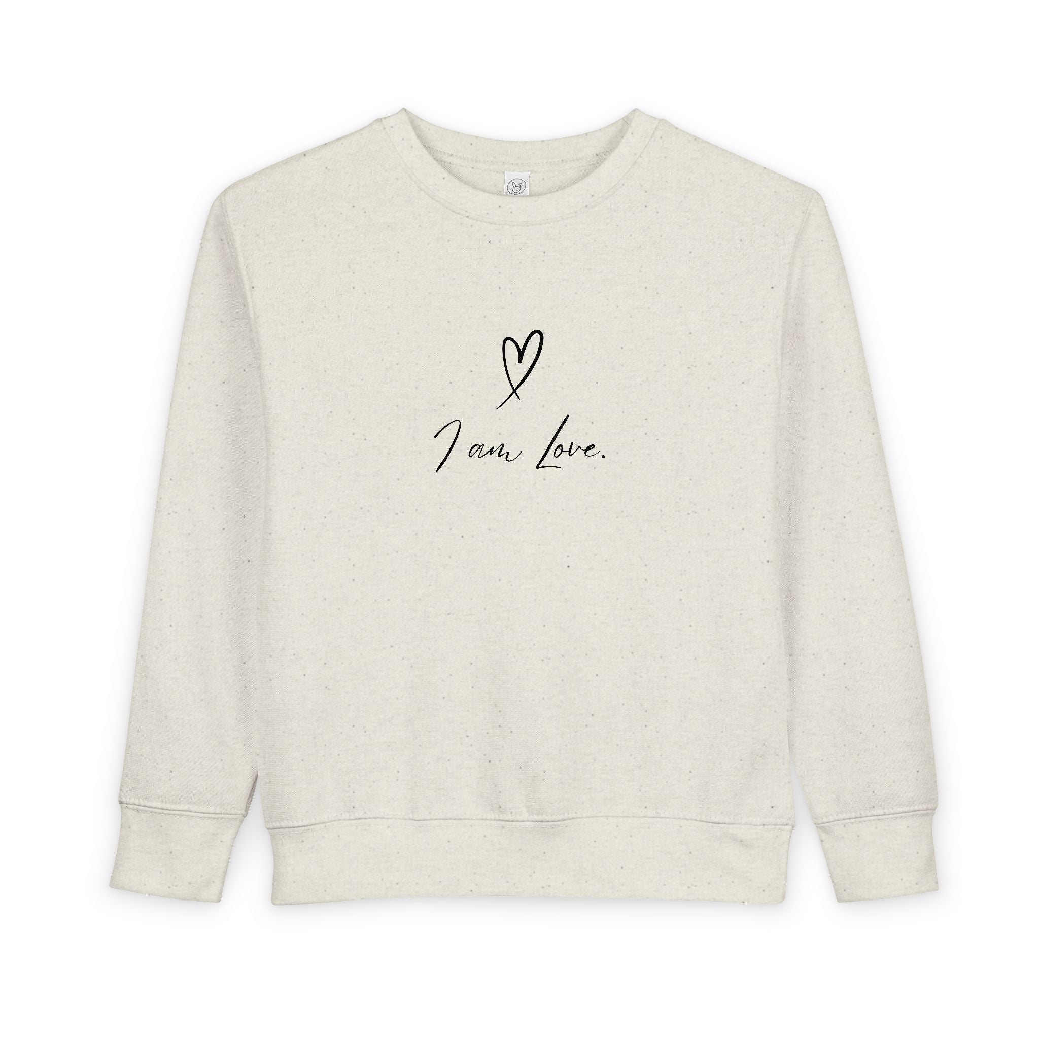 I am. love. Kids Crewneck