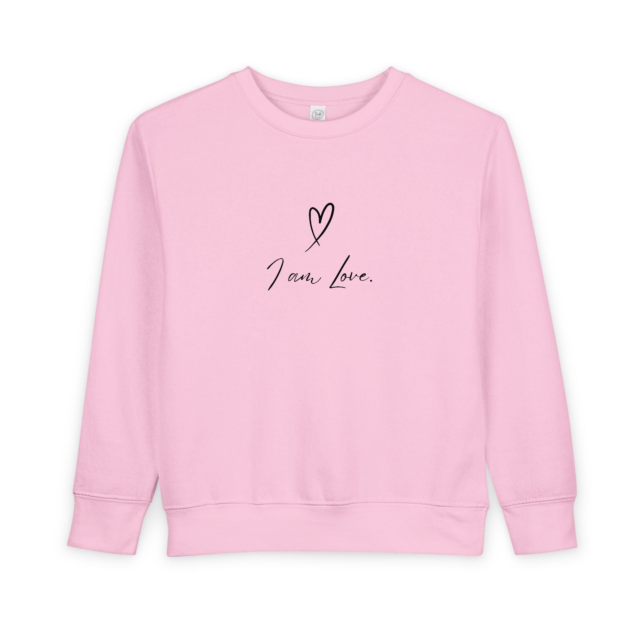 I am. love. Kids Crewneck