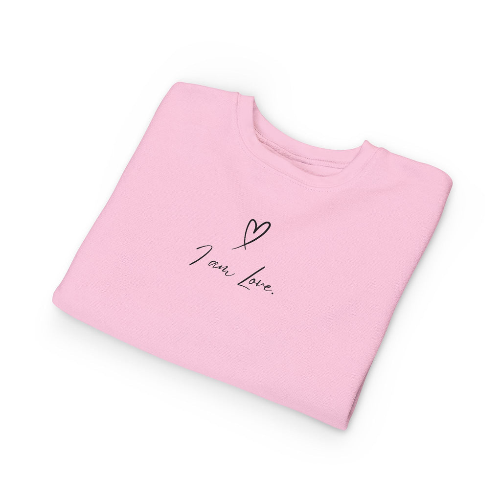 I am. love. Kids Crewneck