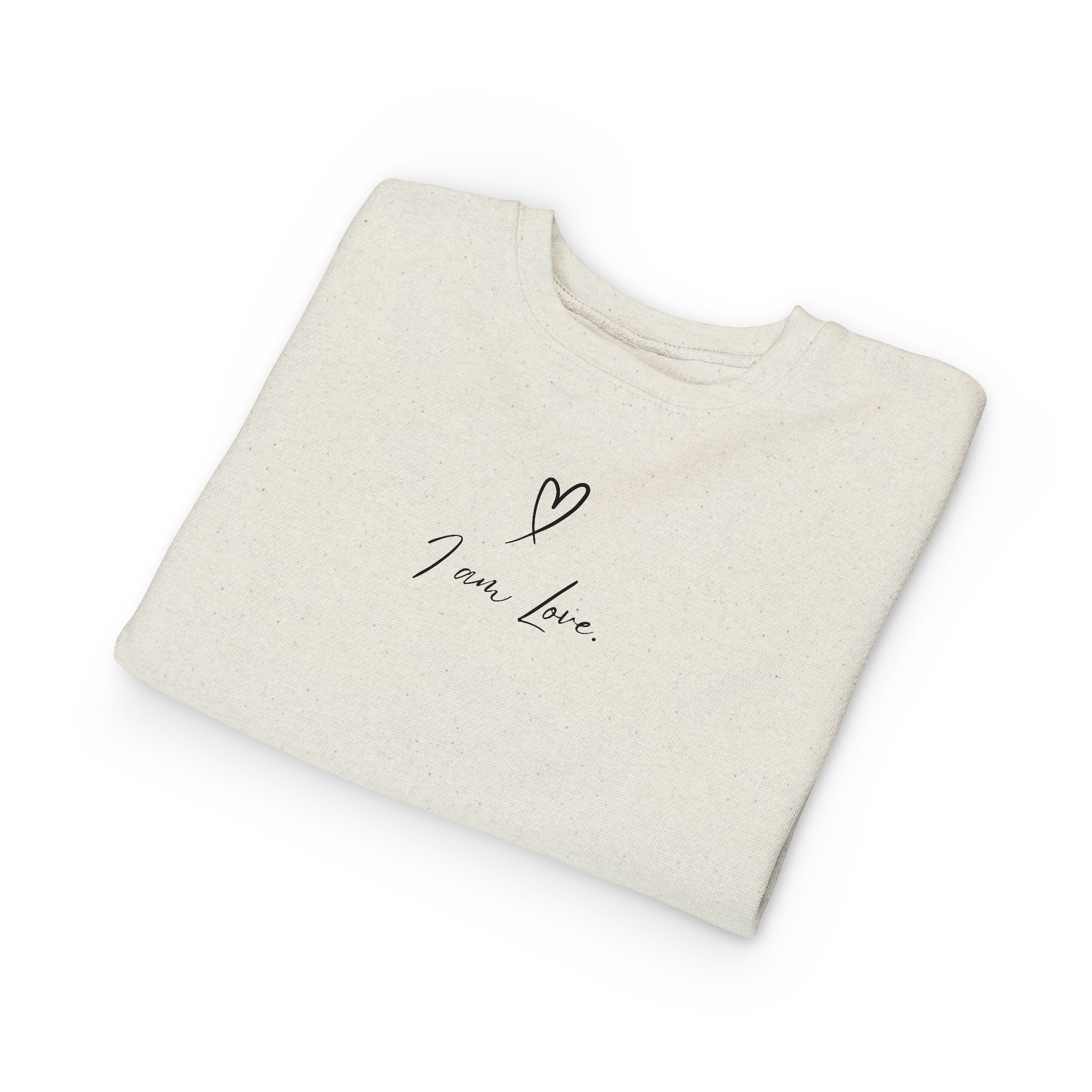 I am. love. Kids Crewneck